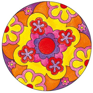 Набор для творчества Ravensburger Мини Мандала Сила цветов (29753) Spok