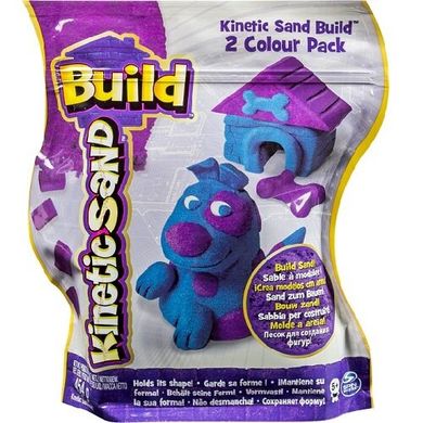 Песок для детского творчества Wacky-Tivities Kinetic Build Фиолетово-голубой (71428BP) Spok