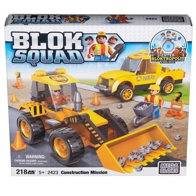 Детский конструктор Mega Bloks Строительный транспорт (065541024236) Spok