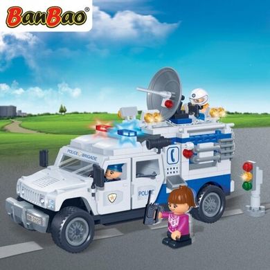 Конструктор Banbao Полицейская машина (8343) Spok