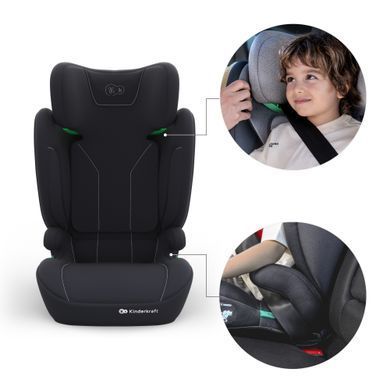 Автокрісло Kinderkraft i-Spark 2 Plus i-Size Black (KCISPA02BLKPL00) Spok