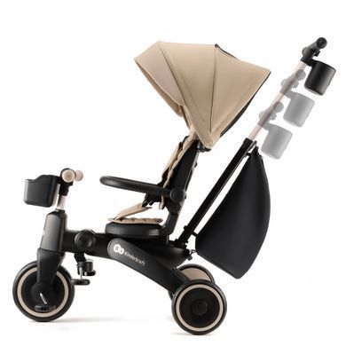 Трехколесный велосипед Kinderkraft Jazz 2 Beige (KRJAZZ02BEG0000) Spok