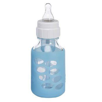 Защитный чехол для стеклянной бутылочки Dr. Brown's 120мл Голубой (886) Spok