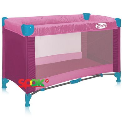 Кровать-манеж Bertoni Zippy 1 Layer Pink Spok