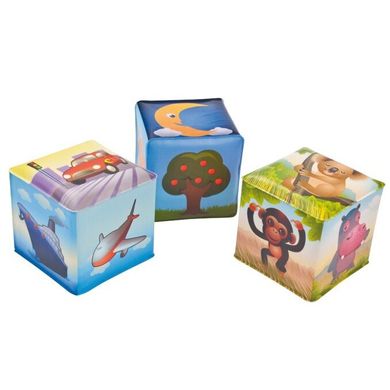 Развивающая игрушка-кубик Canpol Babies с колокольчиком (2/706) Spok