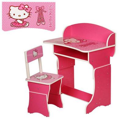 Детская парта Bambi Hello Kitty Точки Розовый (301-16) Spok