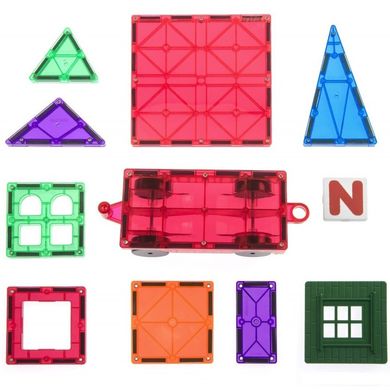 Магнитный конструктор Playmags 100 деталей (PM151) Spok