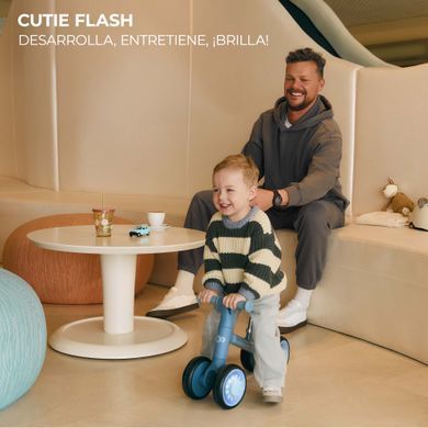Каталка-беговел Kinderkraft Cutie Flash Green (KRCUFL00GRE0000) Spok