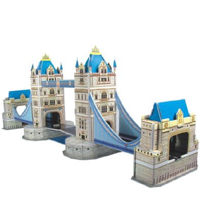 3D пазл CubicFun Великобритания: Таэурский мост (C702h) Spok