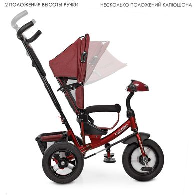 Триколісний велосипед Turbo Trike Червоний льон (M 3115HA-3L) Spok