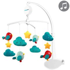 Музыкальный мобиль для кроватки BabyOno Clouds&Birds (626) Spok