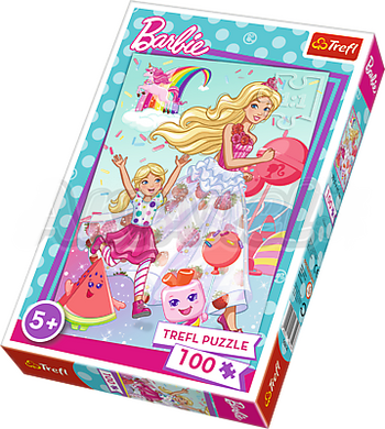 Пазл Trefl Барби мира Mattel Barbie 100 элементов (16314) Spok