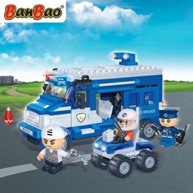 Конструктор Banbao Полицейская машина (8346) Spok