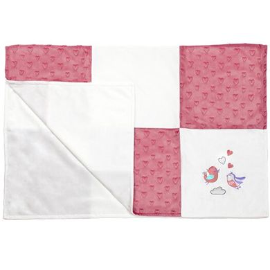 Мягкое одеяло Babyono 1411/01 Розовое Spok