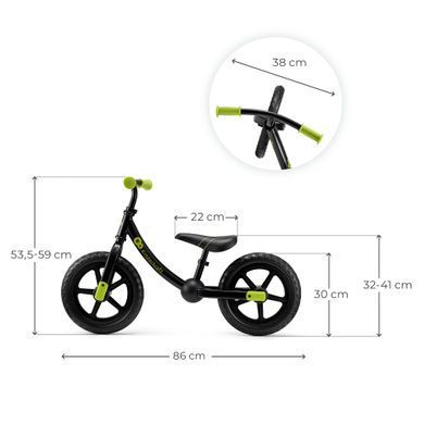 Беговел Kinderkraft 2Way Next Off Road Black (KR2WAY25BLK0000) Spok