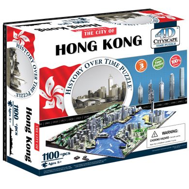 Пазл 4D Cityscape Гонконг Китай (40026) Spok