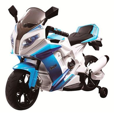 Электромотоцикл Bambi BMW Бело-голубой (M 2769 E-4-1) Spok