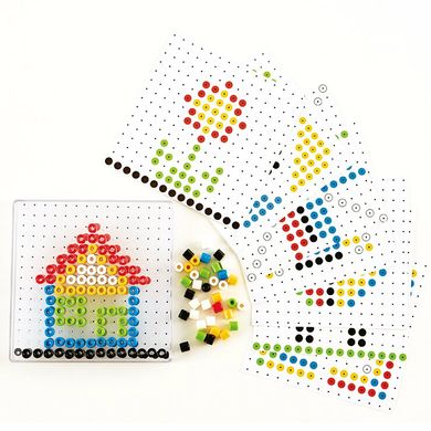 Набор для детского творчества Hape Мозаика из бисера (E6310) Spok