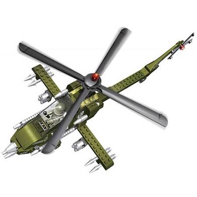 Конструктор Banbao Военный вертолет (8238) Spok