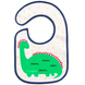 Махровый водонепроницаемый нагрудник I EAT AND I GROW Babyono Динозавр (831) Фото 1