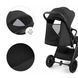 Прогулочная коляска Kinderkraft Dave Venezian Black (KSDAVE00BLK0000) Фото 3