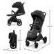 Прогулочная коляска Kinderkraft Dave Venezian Black (KSDAVE00BLK0000) Фото 7