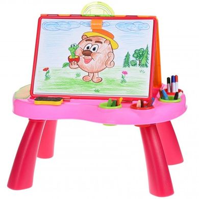 Стол для рисования Same Toy My Art Centre Розовый (8806Ut) Spok