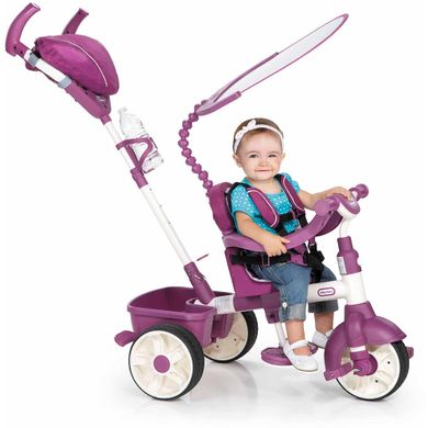 Трехколесный велосипед 4 в 1 Little Tikes Sports Edition Розовый (634369) Spok
