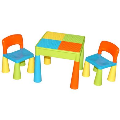 Столик Tega Mamut с двумя стульчиками Multicolor Spok