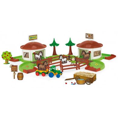 Игровой набор Wader Kid Cars 3D Ранчо (53410) Spok