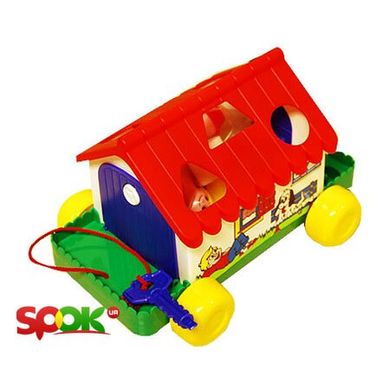 Развивающая игрушка Полесье Дом (6202) Spok