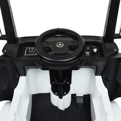Дитячий електромобіль-вантажівка Mercedes Actros Білий (M 4208EBLR-1) Spok