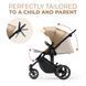 Універсальна коляска 2 в 1 Kinderkraft Prime 2 Sandrose Beige (KSPRIM02BEG2000) Фото 4