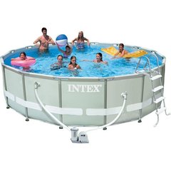 Каркасный бассейн Intex 28326/28328 Ultra Frame Pool Spok