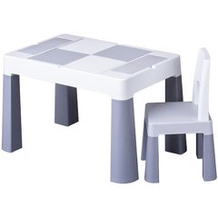 Столик с двумя стульчиками Tega Multifun Серый (MF-001-106) Spok