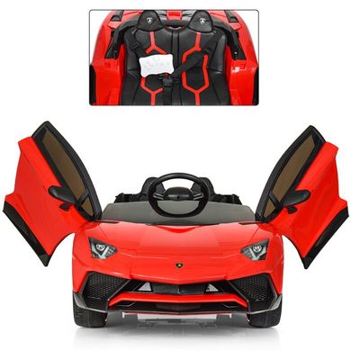 Детский электромобиль Bambi "Lamborghini" красный (M 3903EBLR-3) Spok