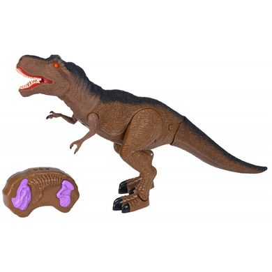 Интерактивная игрушка Same Toy Dinosaur Planet Динозавр со световыми и звуковыми эффектами Коричневый (RS6123AUt) Spok