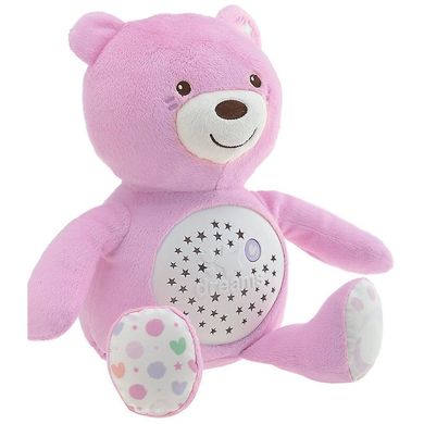 Музыкальная игрушка-проектор Chicco Медвежонок Розовый (08015.10) Spok
