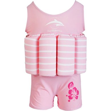 Купальник-поплавок Konfidence Floatsuits S (FS02XSC) Pink Stripe Spok