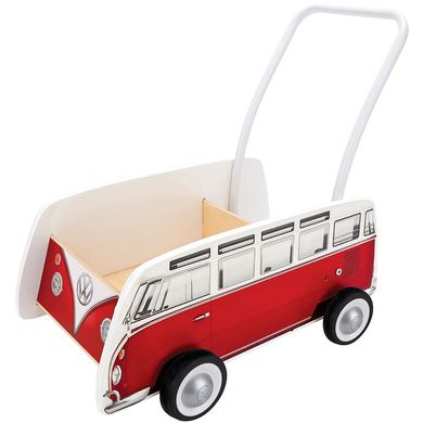 Толокар Hape Классический автобус Красный (E0379) Spok