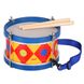 Музыкальный инструмент Goki Барабан cо шлейкой Синий (61982G) Фото 1