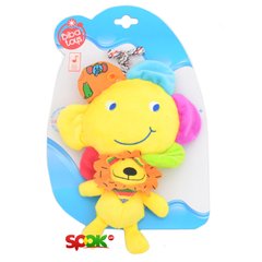 Музыкальная дрожащая игрушка-подвеска Biba Toys Солнышко и Львенок (134JF) Spok