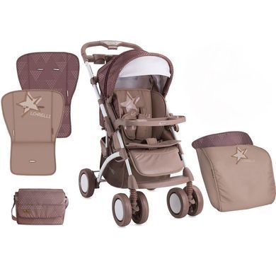 Прогулочная коляска Lorelli Apollo Beige Star Spok