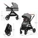 Універсальна коляска 2 в 1 Kinderkraft Esme Grey (KSESME00GRY2000) Фото 2