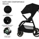 Прогулянкова коляска Kinderkraft Trig 3 Onyx Black (KSTRIG03BLK0000) Фото 6