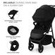 Прогулянкова коляска Kinderkraft Trig 3 Onyx Black (KSTRIG03BLK0000) Фото 4