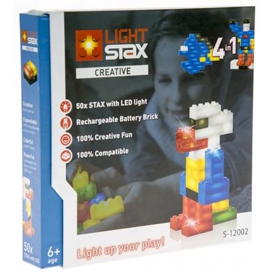 Конструктор Light Stax с LED подсветкой Creative (S12002) Spok