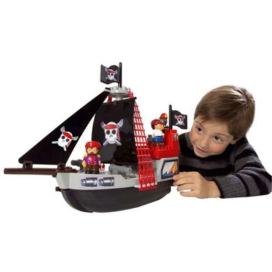 Конструктор Ecoiffier Пиратское судно с людьми (003130) Spok