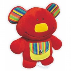 Мягкая музыкальная игрушка Alexis-Baby Mix Медвеженок Красный (TE-8146А) Spok