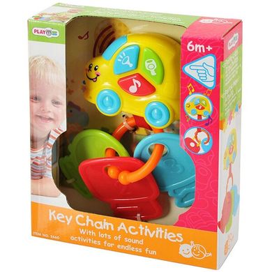 Развивающая игрушка-прорезыватель Playgo Музыкальные ключи (2660) Spok